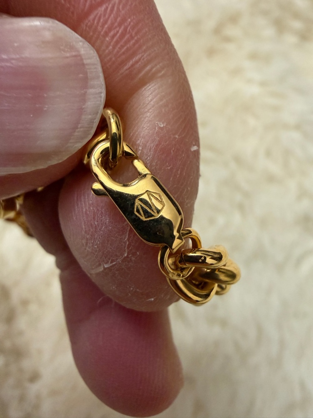 MISSOMA Lucy Williams Gold Lucky Charm Bracelet - Picture 3 of 4